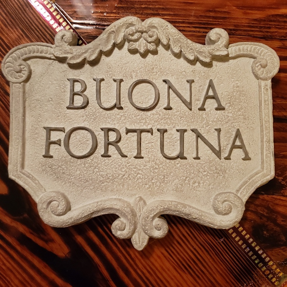 Italian Wall Plaque